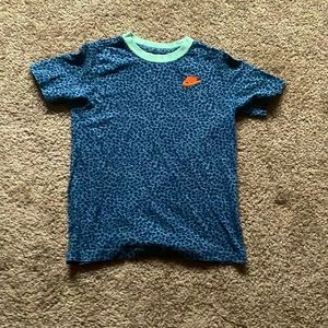 Nike T Blue Cheetah